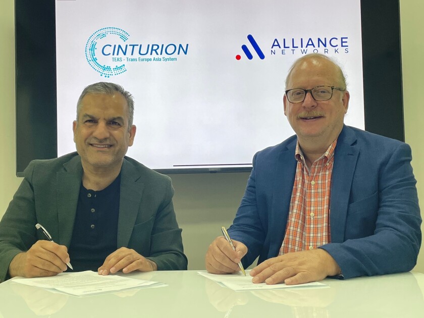 Cinturion and Alliance Networks ink landing party MoU in Bahrain